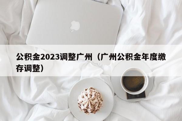 公积金2023调整广州（广州公积金年度缴存调整）